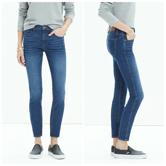 Madewell Denim - Madewell high-rise skinny crop jeans